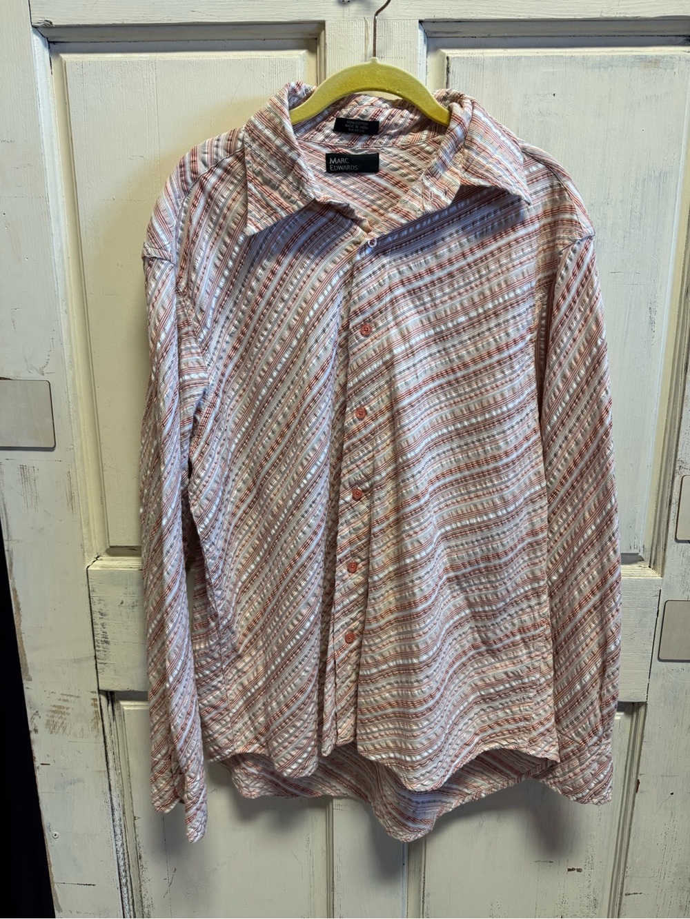 Men’s Marc Edward’s Long Sleeve Button Up Top